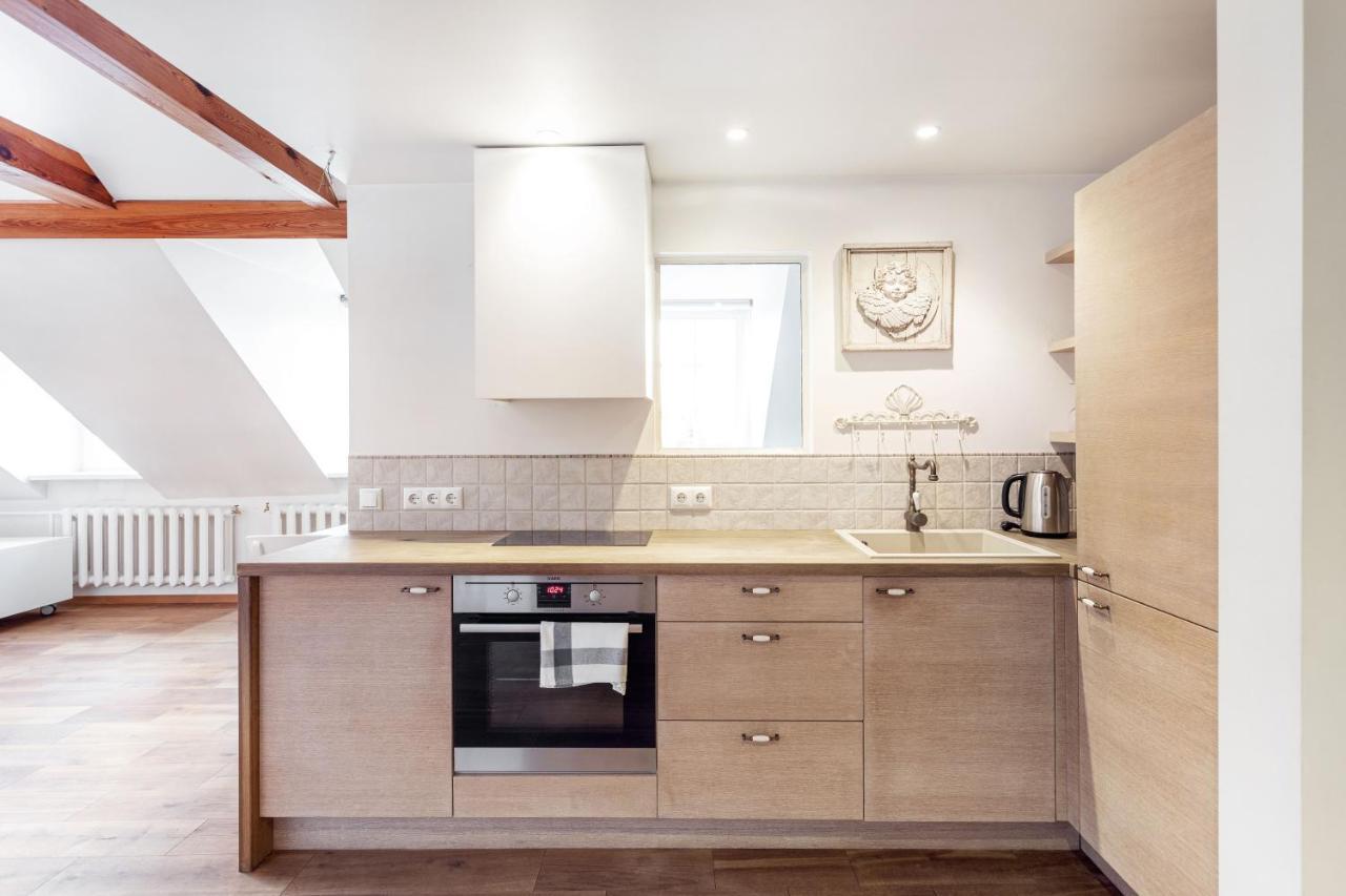 Castle View Apartment By Reside Baltic فيلنيوس المظهر الخارجي الصورة